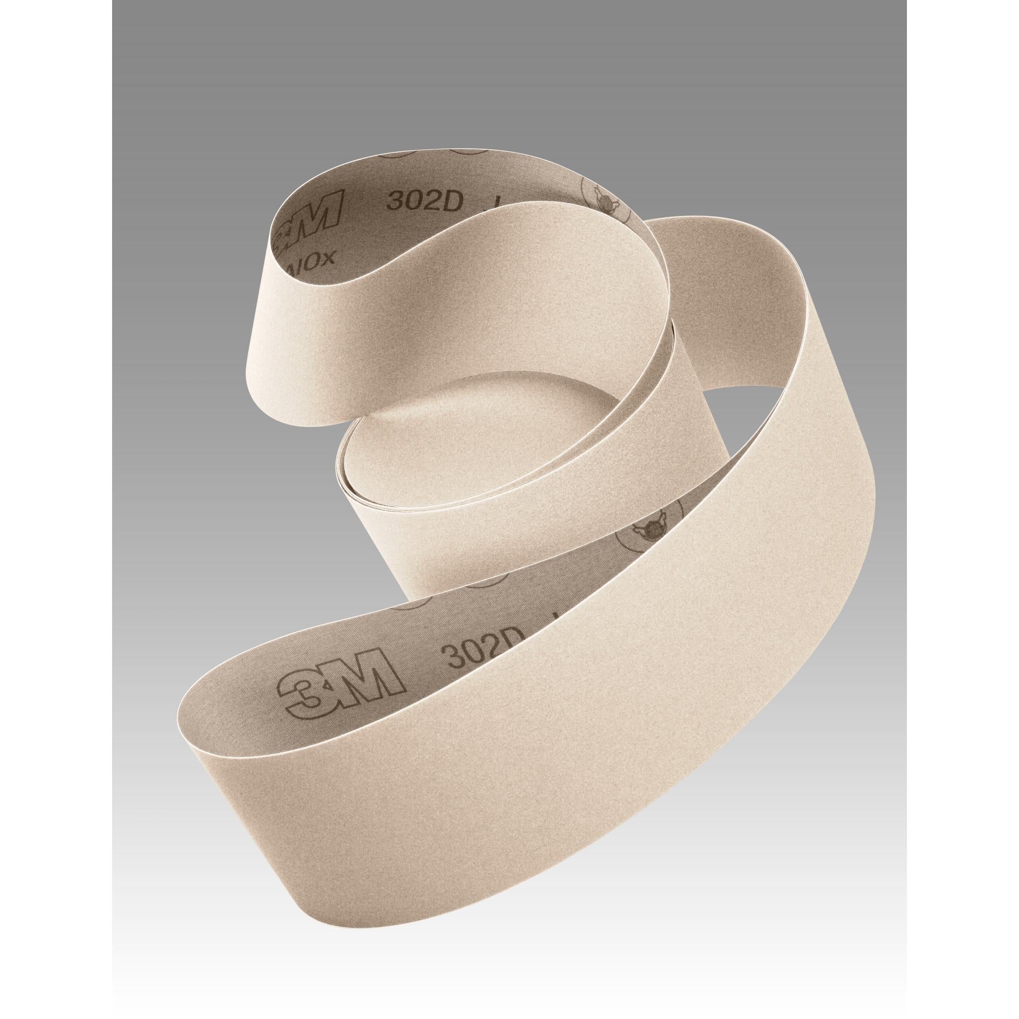 Scotch-Brite Surface Conditioning Low Stretch Belt, SC-BL, Talc , 1/2in x 24 in