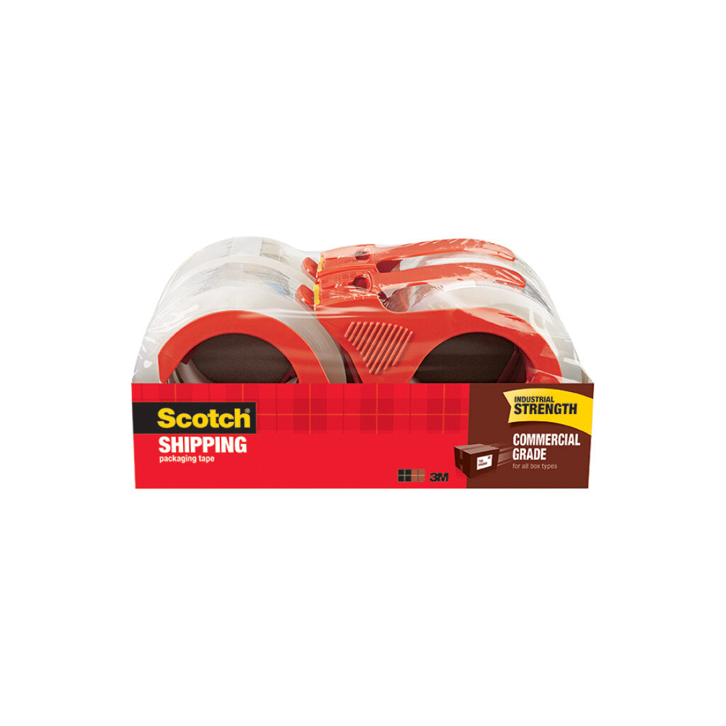 Scotch® Commercial Grade Shipping Packaging Tape 3750-4RD-6GC on Sale