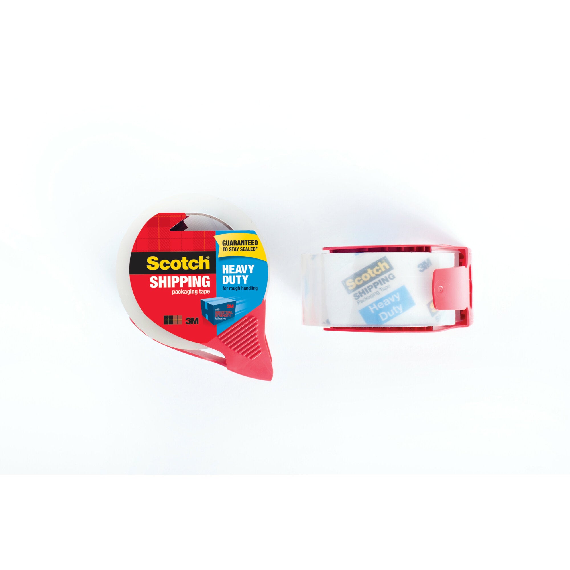 Scotch® Heavy Duty Shipping Packaging Tape 3850-21RD-3WC, 1.88 in x 54.6 yd