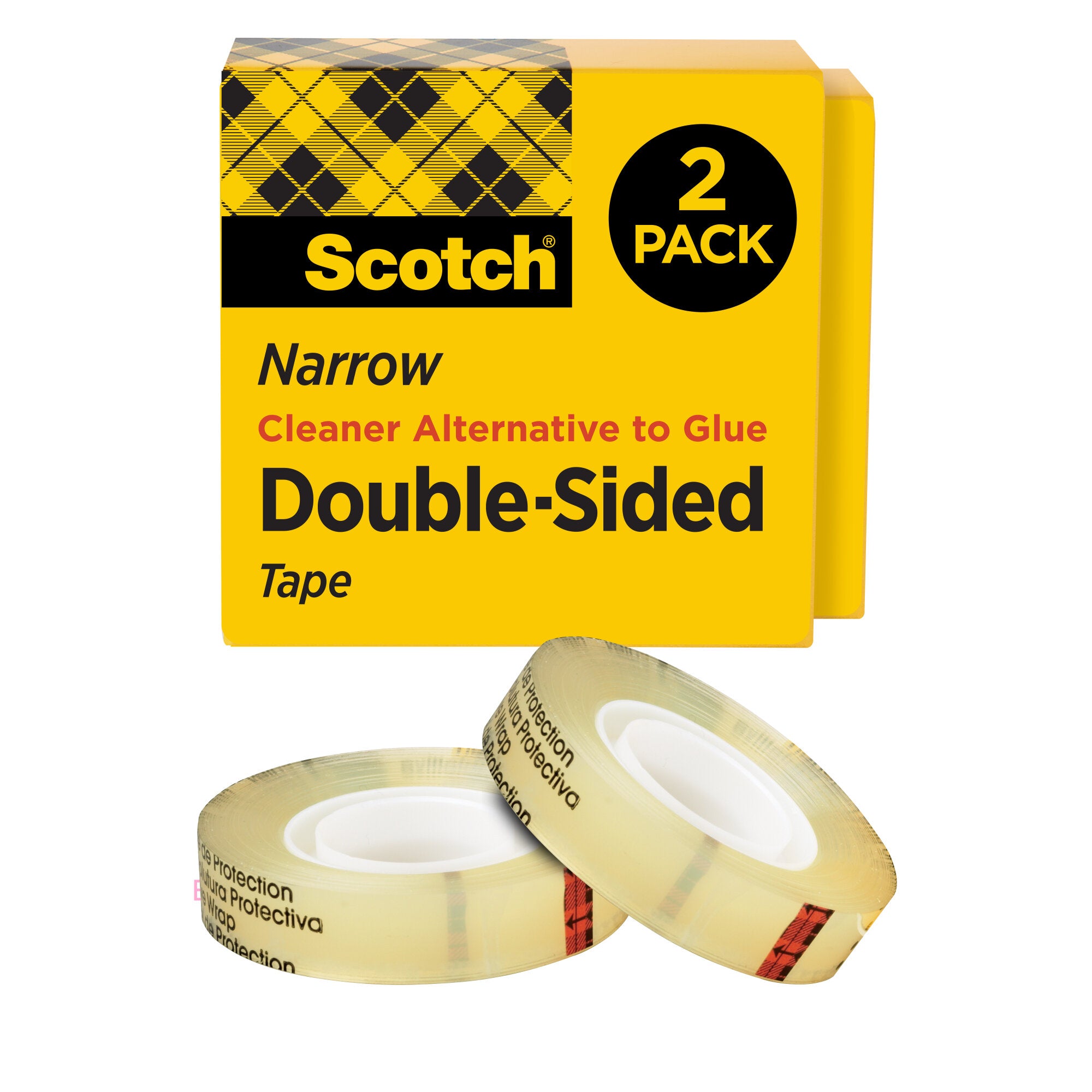 Scotch® Double Sided Tape 665-2PK, 1/2 in x 900 in, 2pk Online now