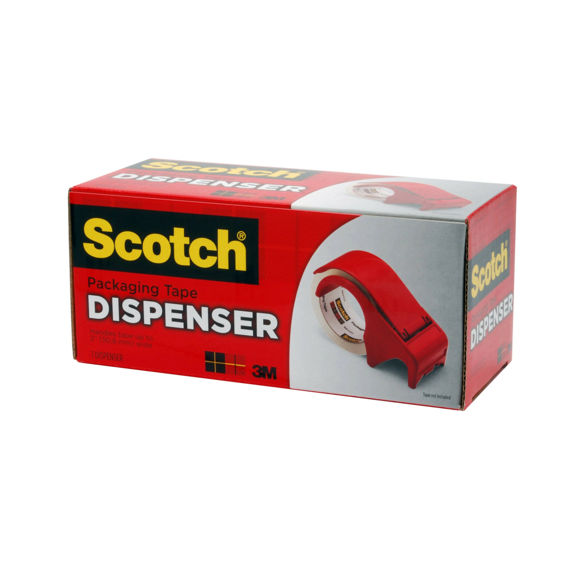 Scotch® Packaging Tape Hand Dispenser, DP-300-RD Supply