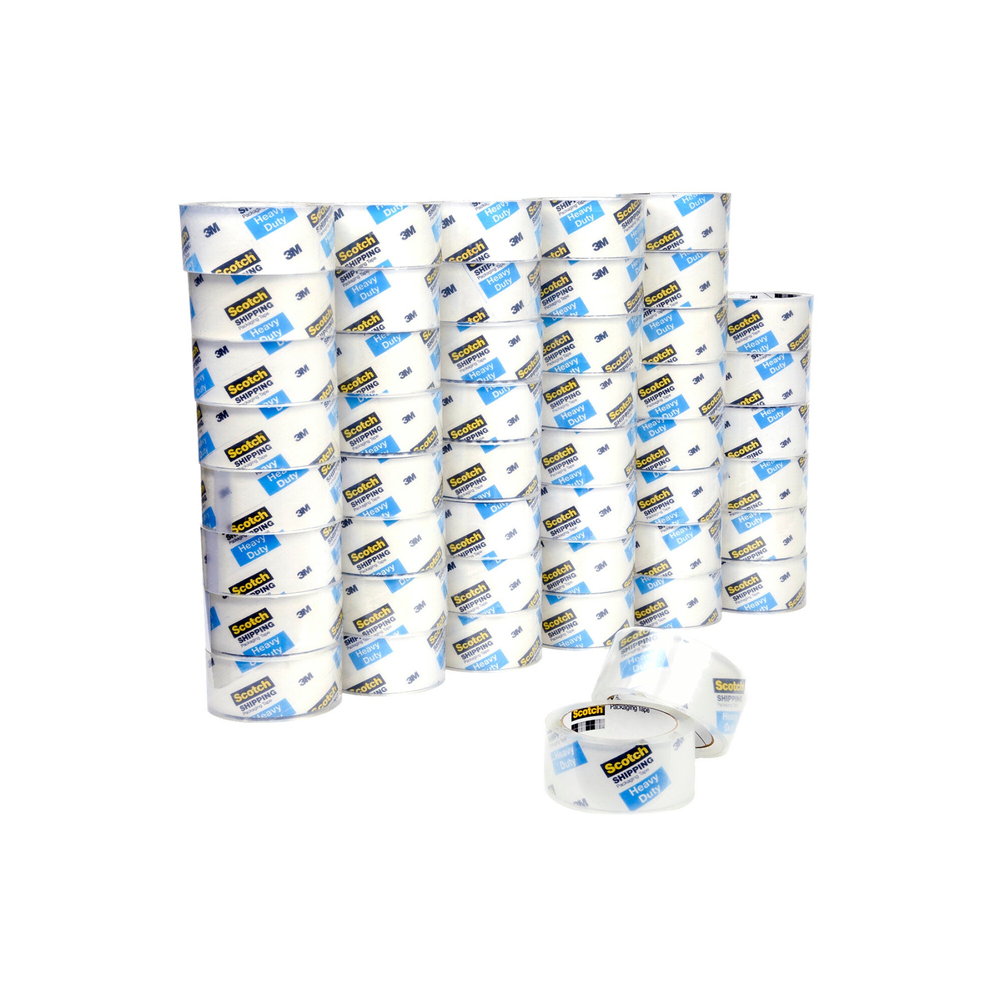 Scotch® Packaging Tape 3850-CS48, 1.88 in x 54.6 yd (48 mm x 50 m)