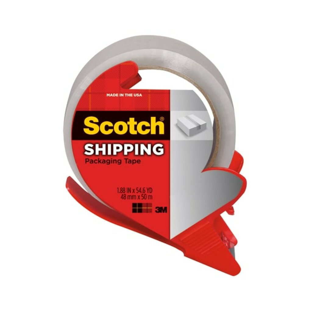 Scotch® Shipping Packaging Tape 3350-77-RD36GC, 1.88 in x 84.2 yd Online