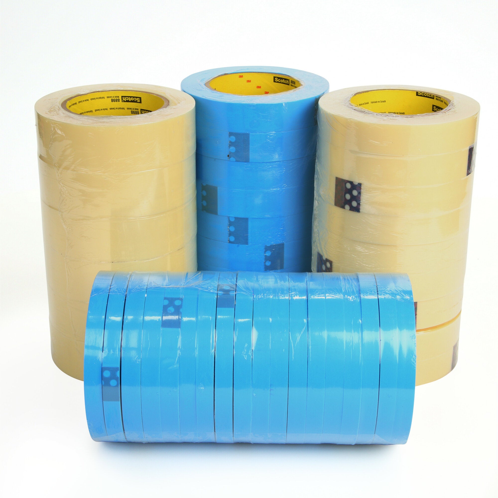 Scotch® Strapping Tape 8896, Ivory, 24 mm x 55 m