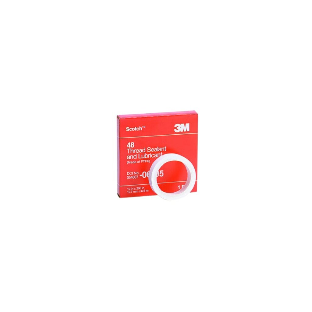 Scotch® Thread Sealant and Lubricant 48, 1/2″ x 520″ in box Discount