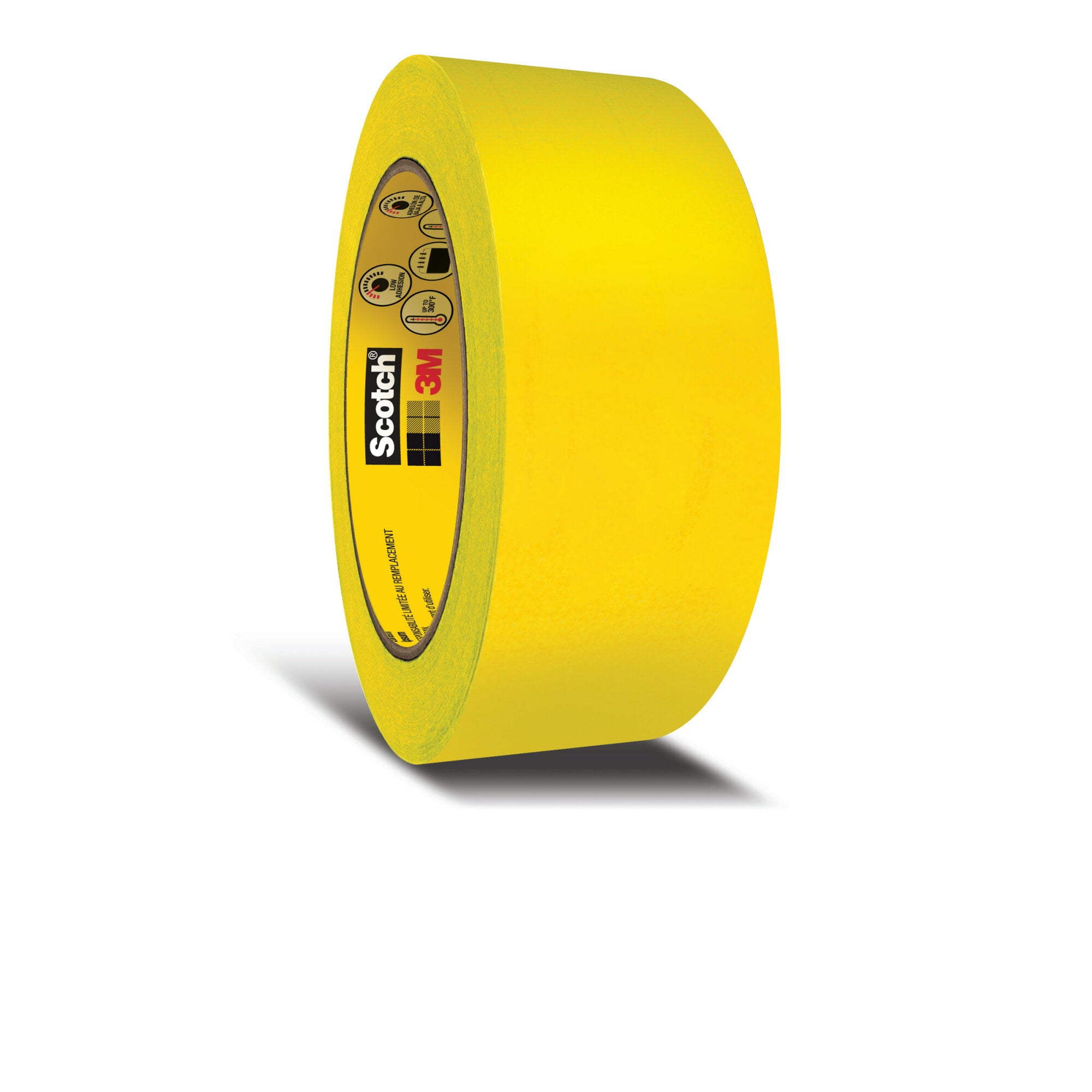 Scotch® Ultimate Paint Edge Masking Tape 2460, Gold, 1 in x 60 yd, 3.3mil