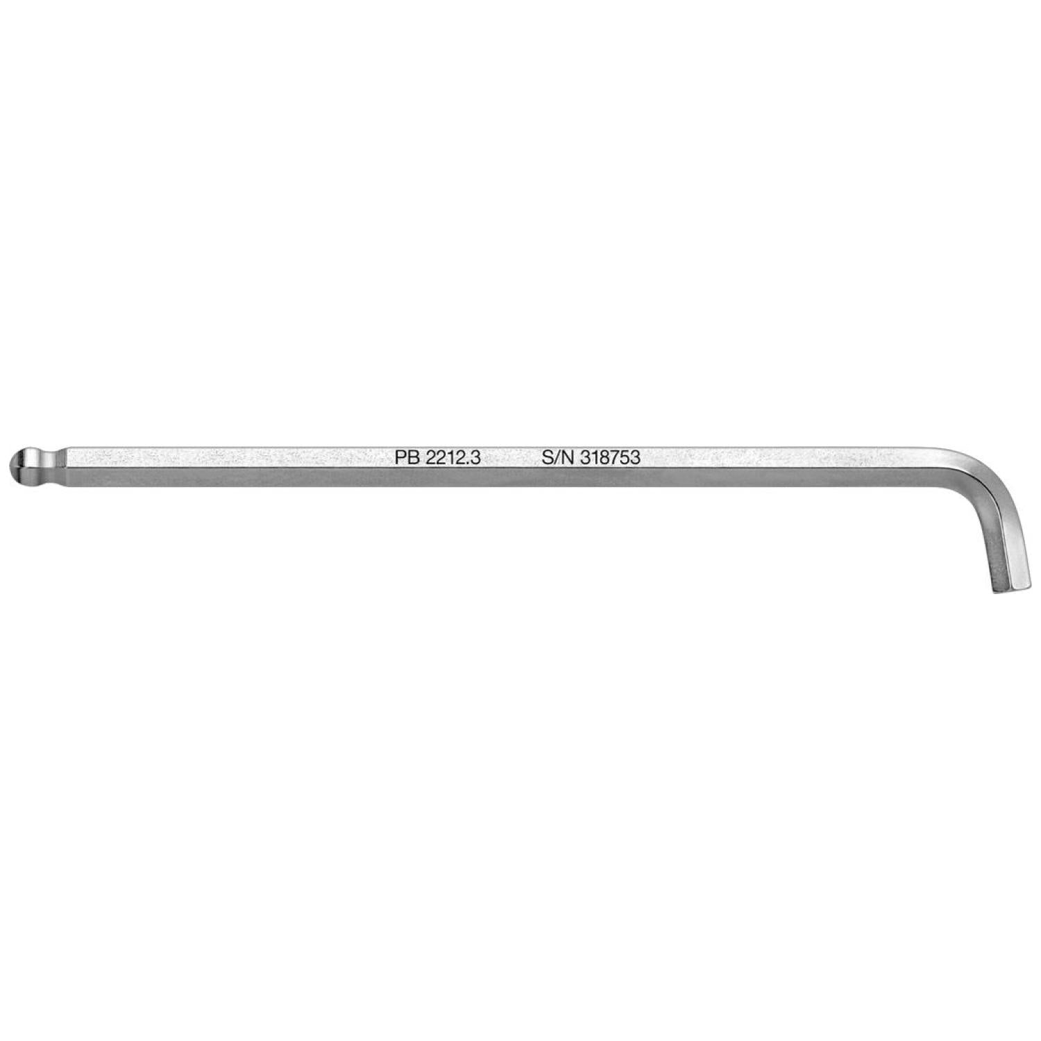 PB Swiss PB 2212.3 Ballpoint Hex Key L- Wrenches For Hexagon Socket Screws, L – 71 mm Hot on Sale