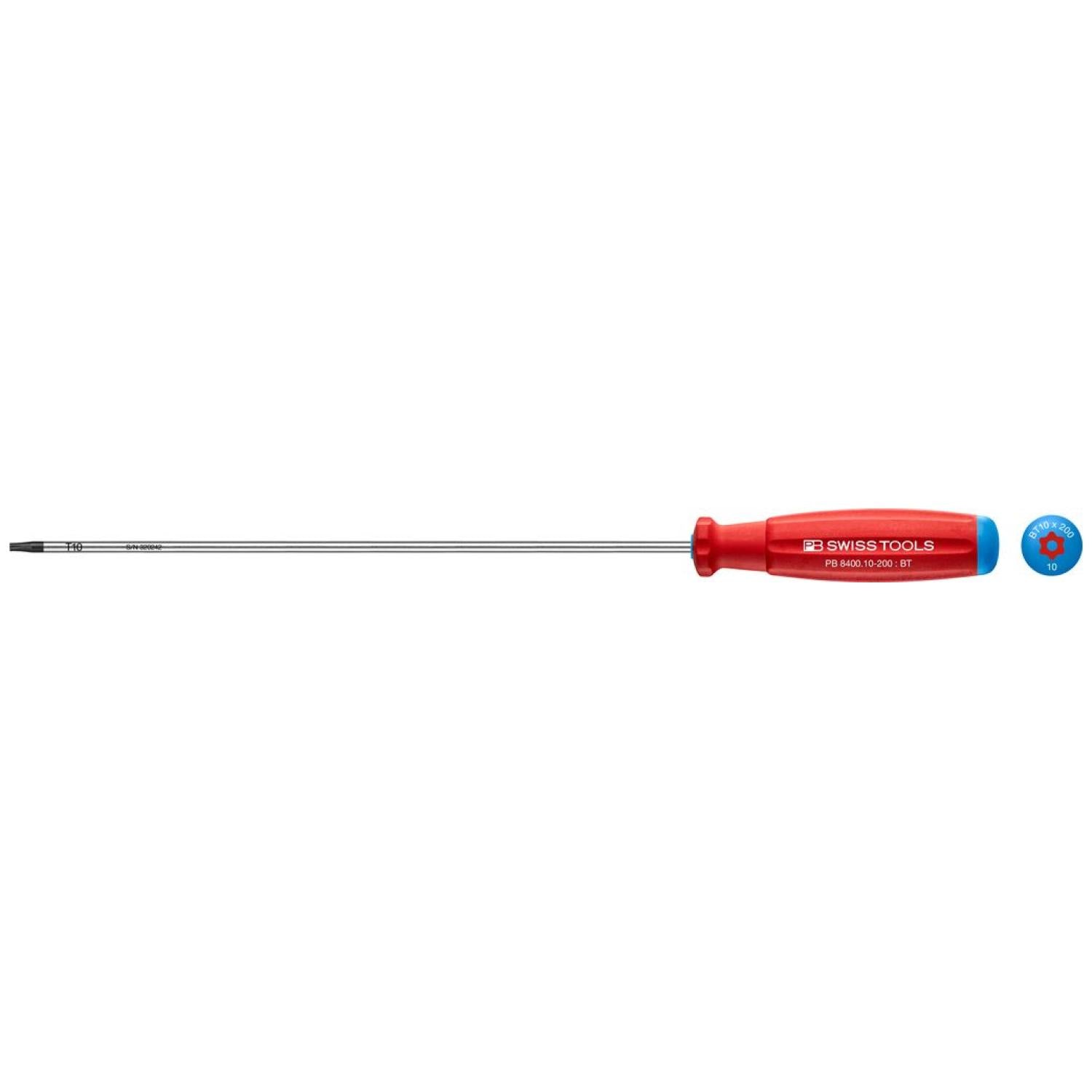 PB Swiss PB 8400.B 10-200 TORX® Screwdriver Swiss Grip, T10, 200mm Discount