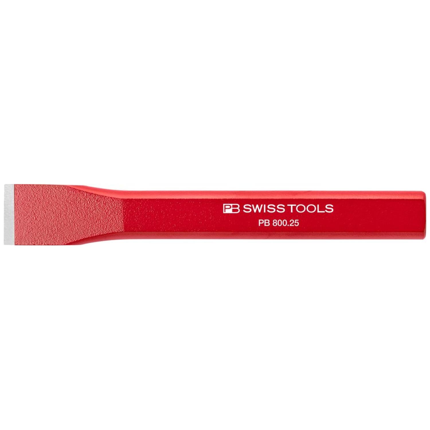 PB Swiss PB 800.25 Flat chisel, Red powder coated