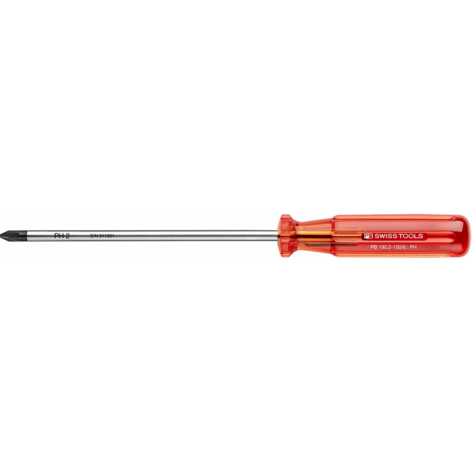 PB Swiss Tools PB 190.2-150/6 Phillips Classic Screwdrivers PH2 x 150mm Online now