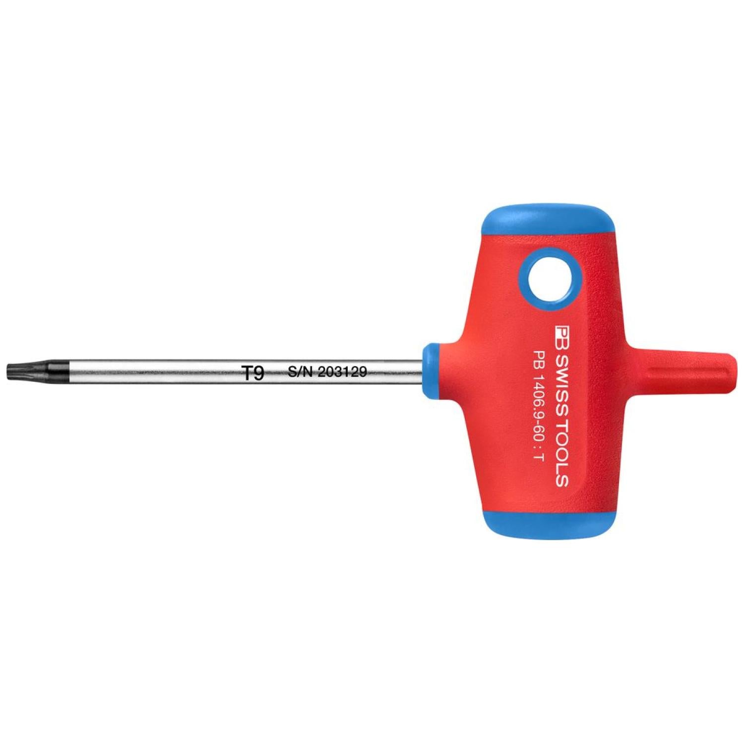 PB Swiss Tools PB 1406.9-60 Cross-Handle Screwdrivers, TORX® T9