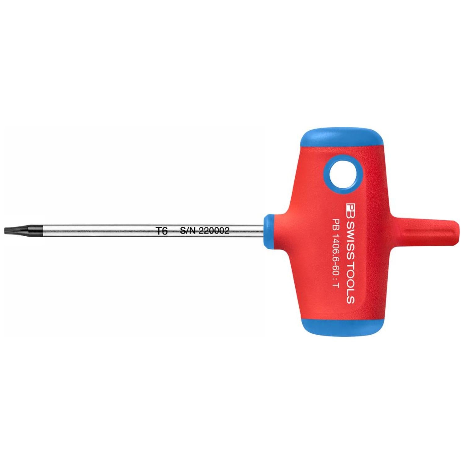 PB Swiss Tools PB 1406.6-60 Cross-Handle Screwdrivers, TORX® T6