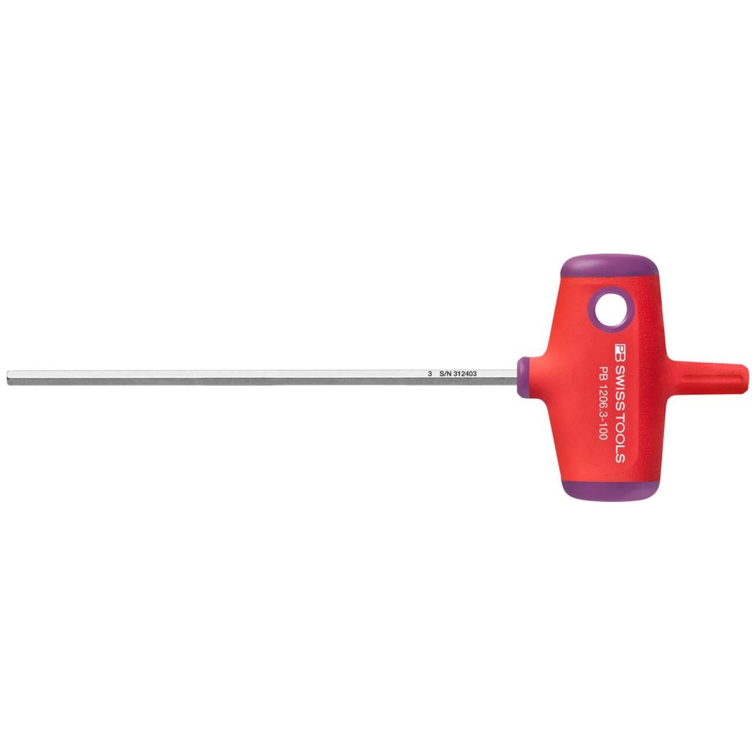 PB Swiss Tools PB 1206.3-100 Cross-Handle Screwdrivers, Hex 3 mm, 100 mm Online