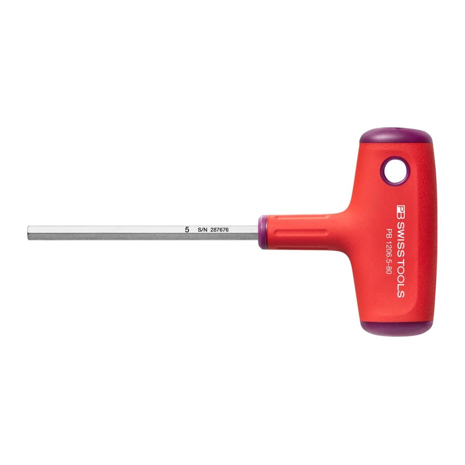 PB Swiss Tools PB 1206.5-80 Cross-Handle Screwdrivers, Hex 5 mm, 55 mm Online Sale