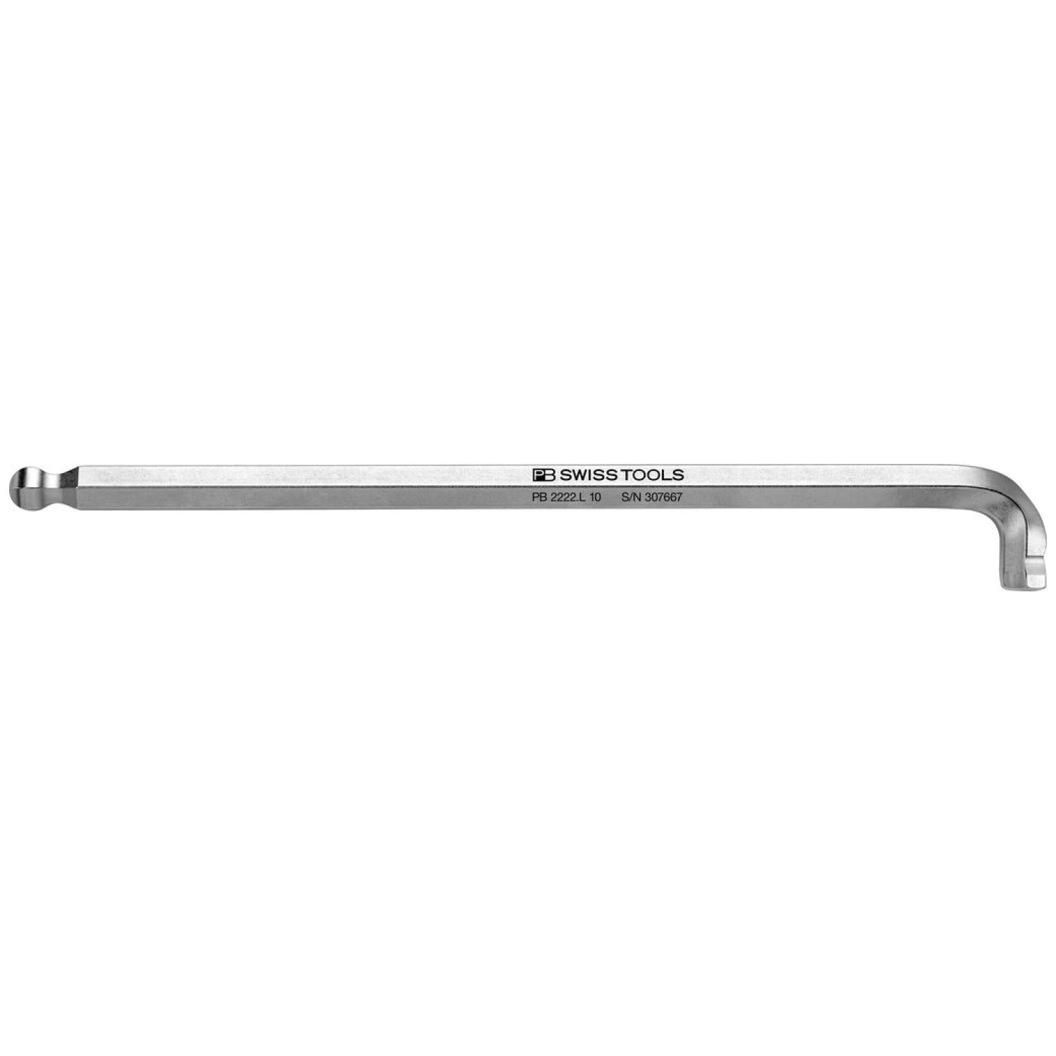 PB Swiss Tools PB 2222.L 10 90°–100° Key L-Wrenches, Hex