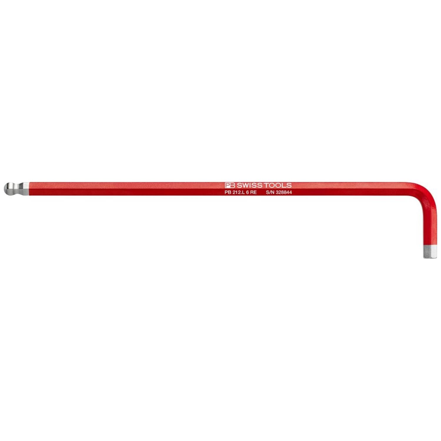 PB Swiss Tools PB 212.L 6 RE Hex Rainbow L-Key Long 6 mm, 185 mm Hot on Sale