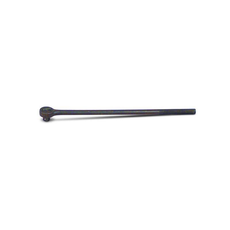 Wright Tool 38400 1″ Drive Ratchet Black Knurled Steel Handle