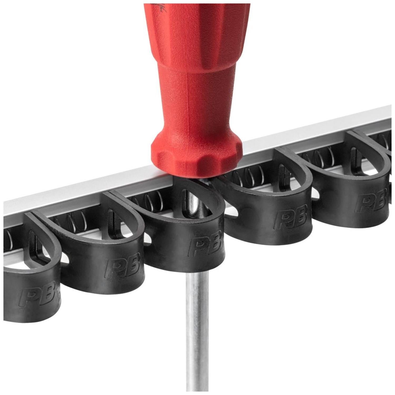 PB Swiss Tools PB 505.S Universal Tool Holder for Wall Mounting, Length 230 mm