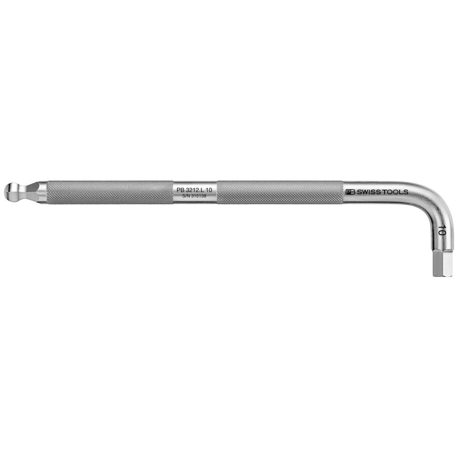 PB Swiss Tools PB 3212.L 10 Safety Key L-Wrenches, Hex