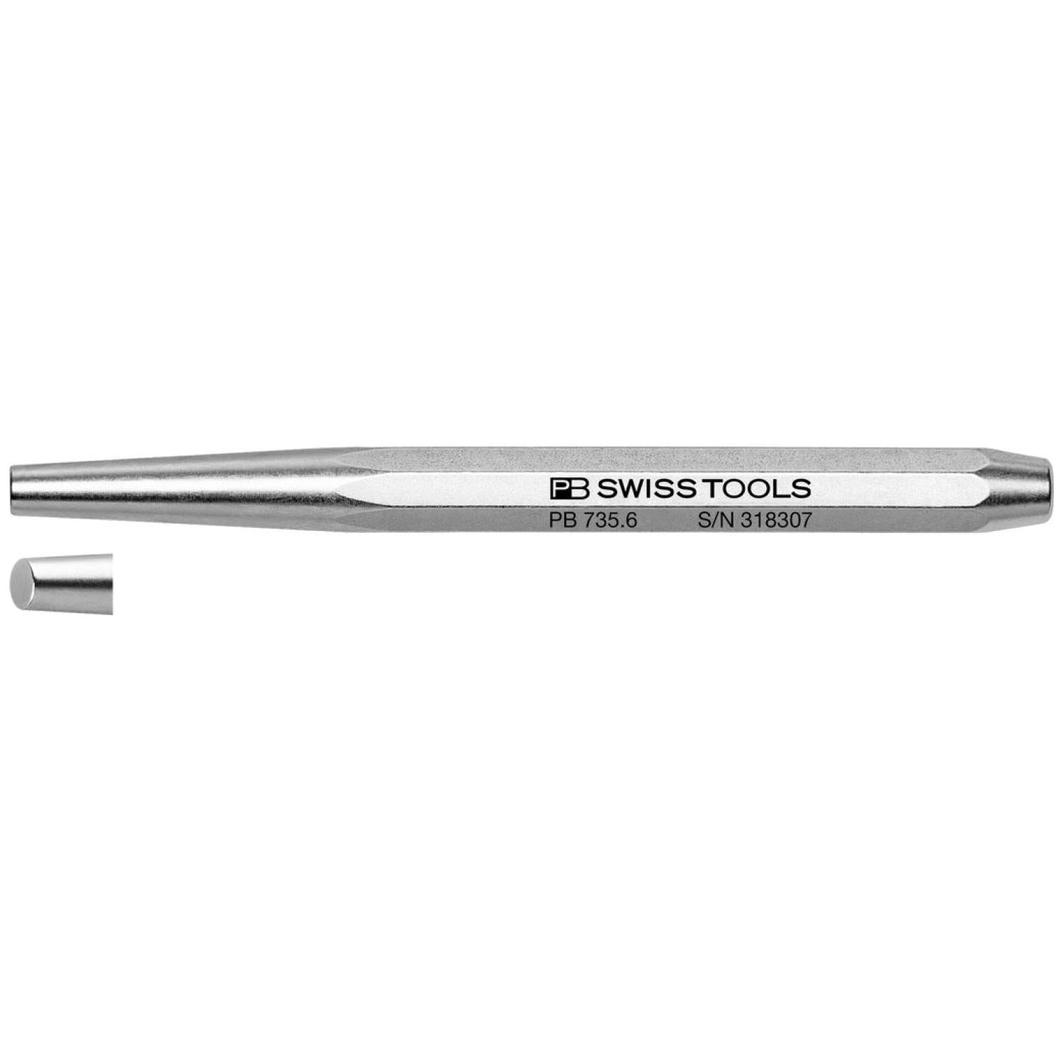 PB Swiss Tools PB 735.6 Drift punch, octagonal, 6 mm Supply