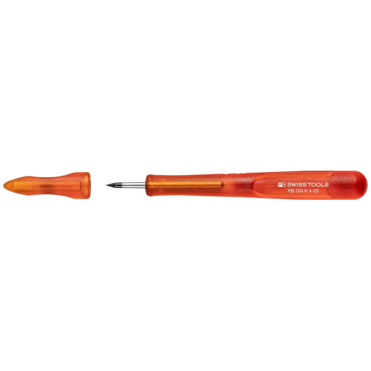 PB Swiss Tools PB 704.K 4-20 Scriber With Tungsten Carbide Point And Cap Supply