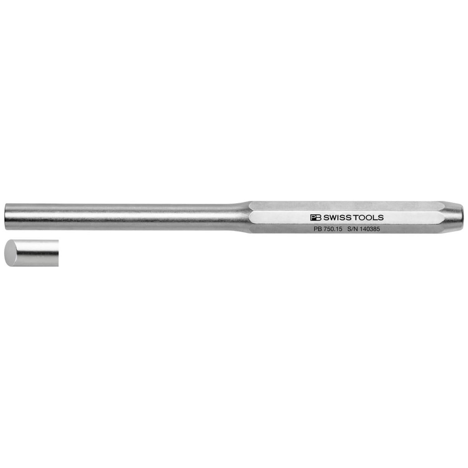 PB Swiss Tools PB 750.15 Pin Punch Octagonal 15 mm