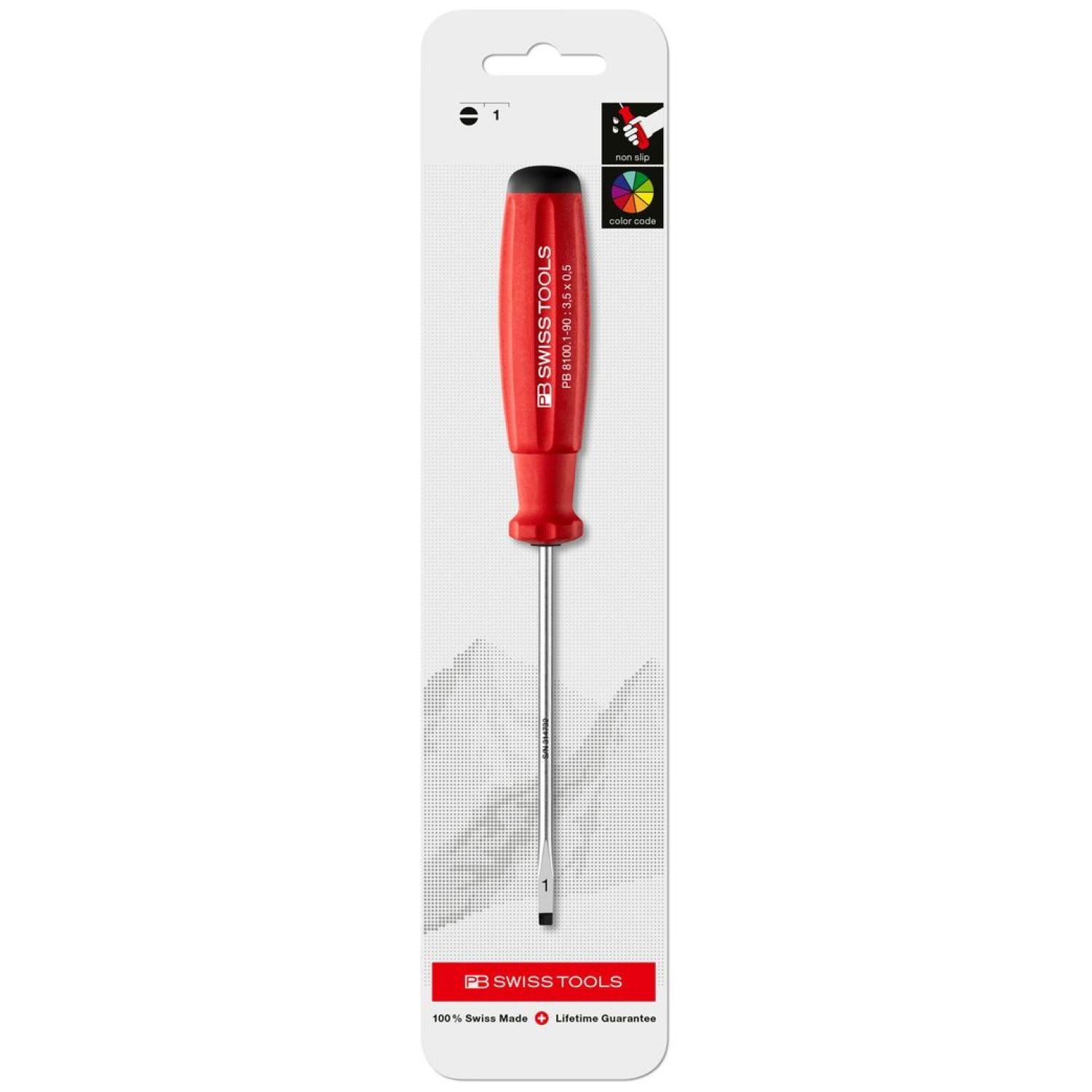 PB Swiss Tools PB 8100.1-90 SwissGrip Screwdrivers 3.5 mm Sale