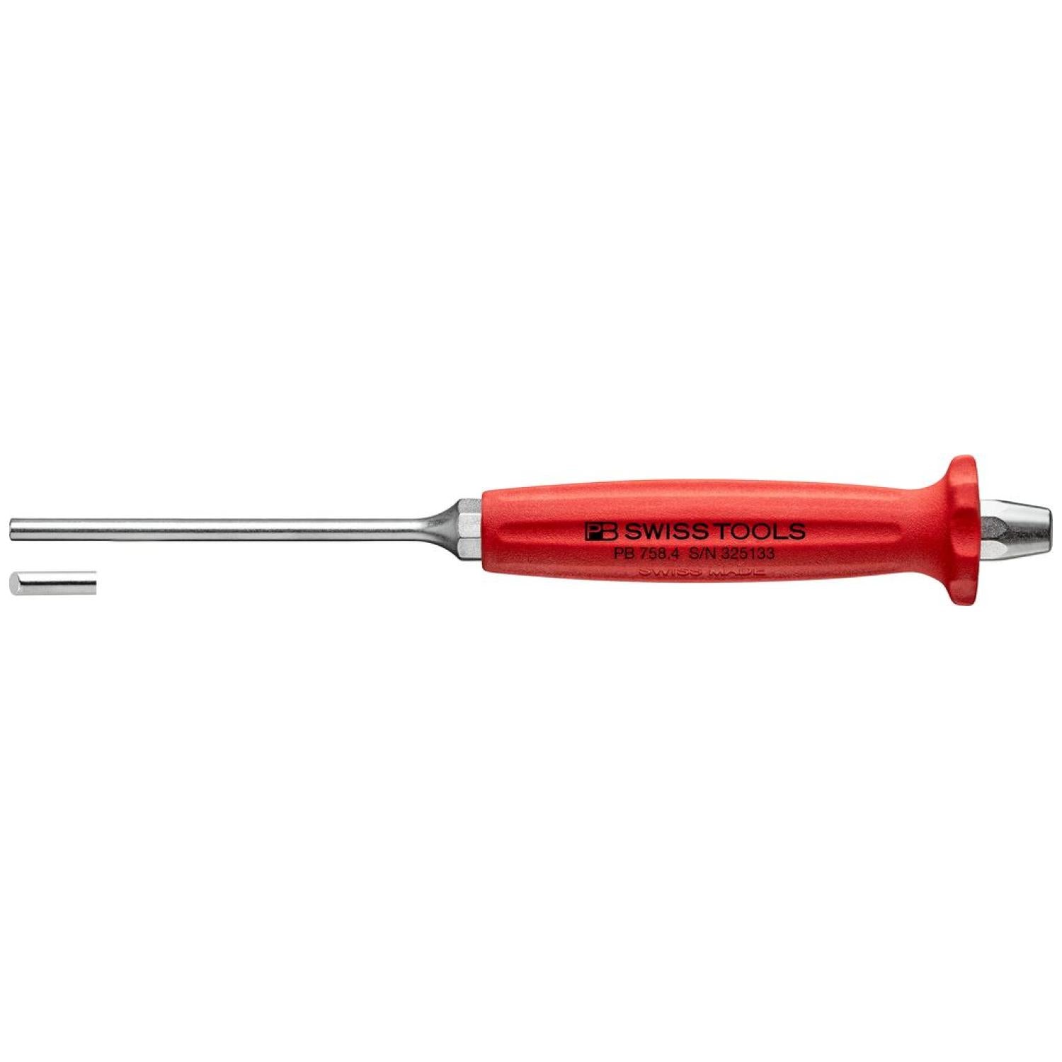 PB Swiss Tools PB 758.4 Grip Parallel Pin Punch, 4 mm Supply