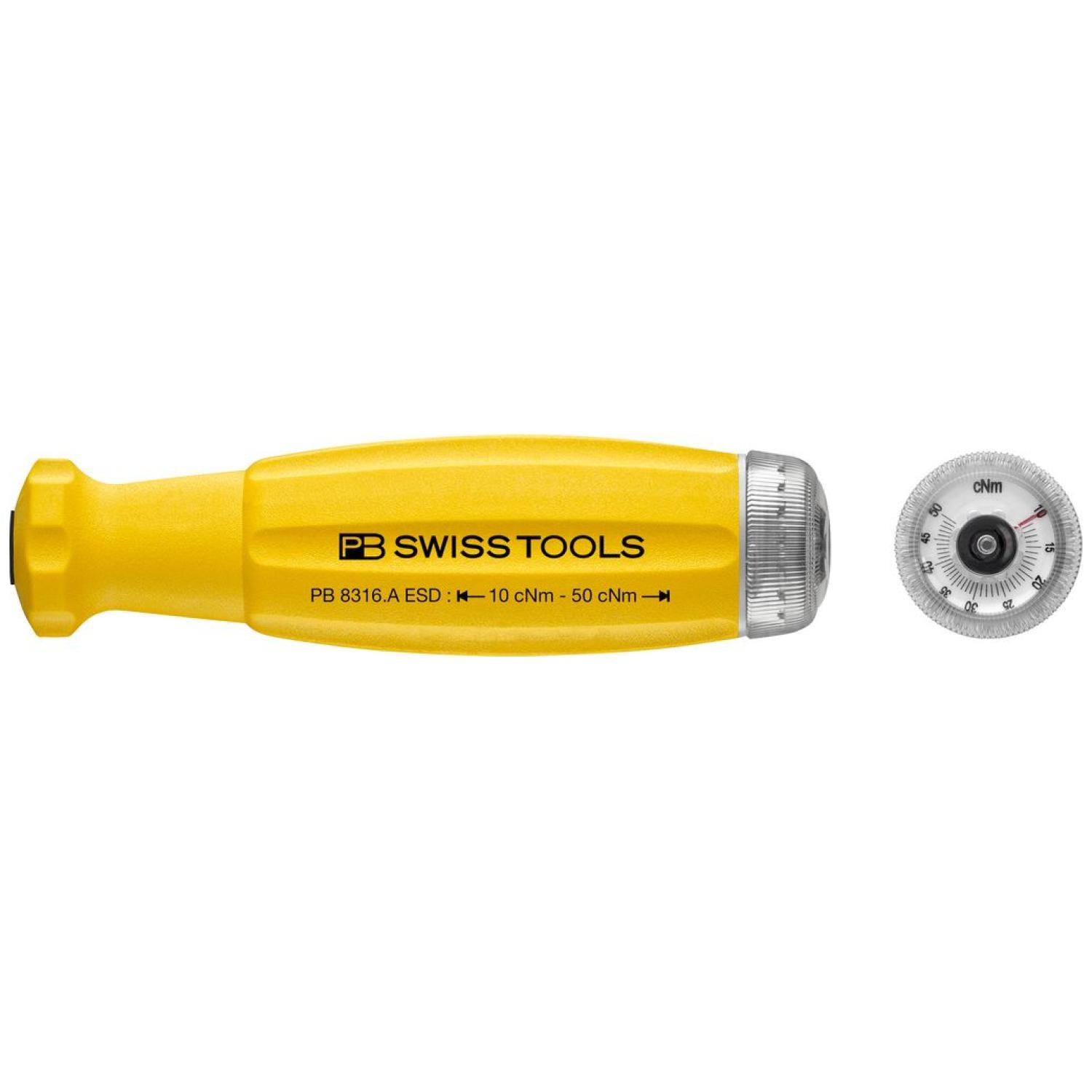 PB Swiss Tools PB 8316.A 10-50 ESD ESD MecaTorque, Torque Screwdriver