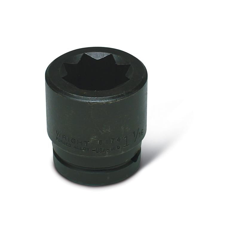 Wright Tool 6874 8-Point Double Square Impact Railroad Socket Online now