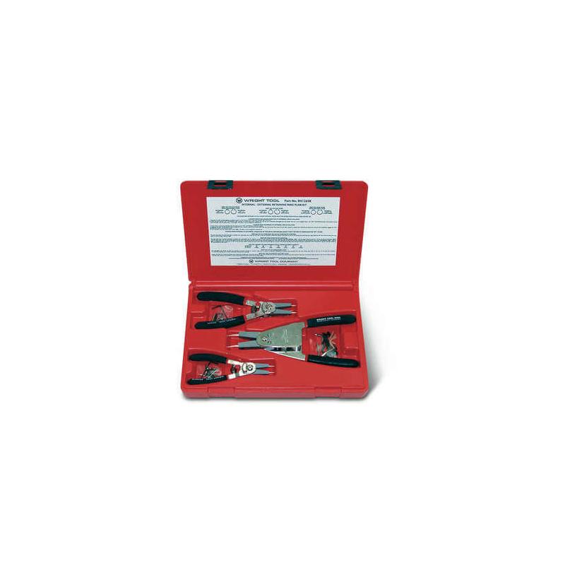 Wright Tool 9H1265K Snap Ring Plier Set – 3 pieces