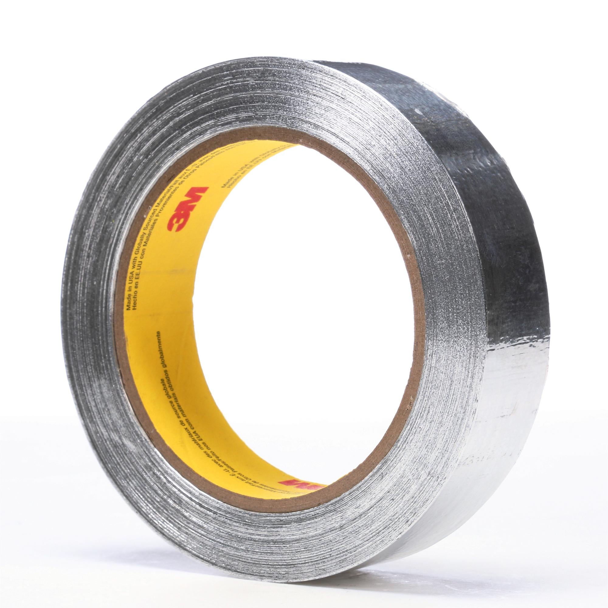 3M Aluminum Foil Tape 4380, Silver, 1 in x 55 yd, 3.25 Mil Online now