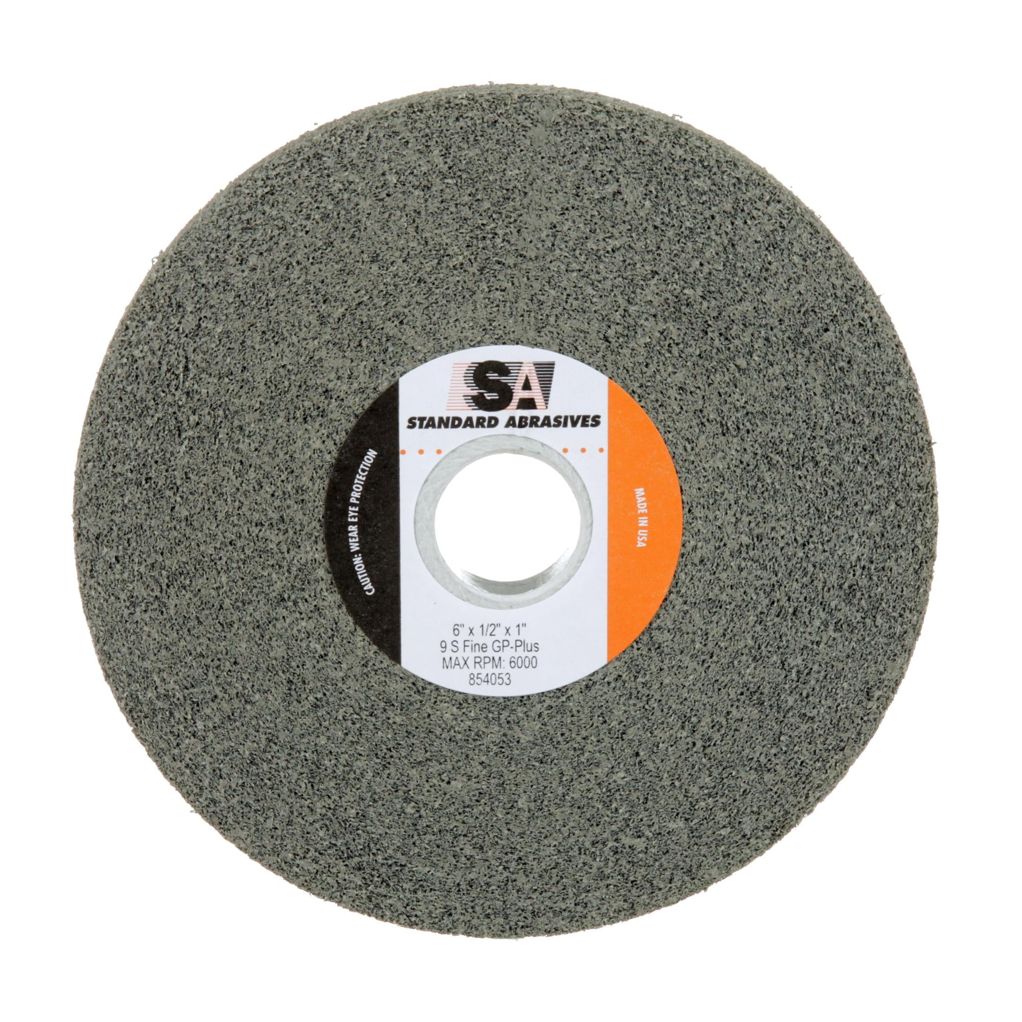 Standard Abrasives GP Plus Wheel 854053, 6 in x 1/2 in x 1 in 9S FIN Hot on Sale
