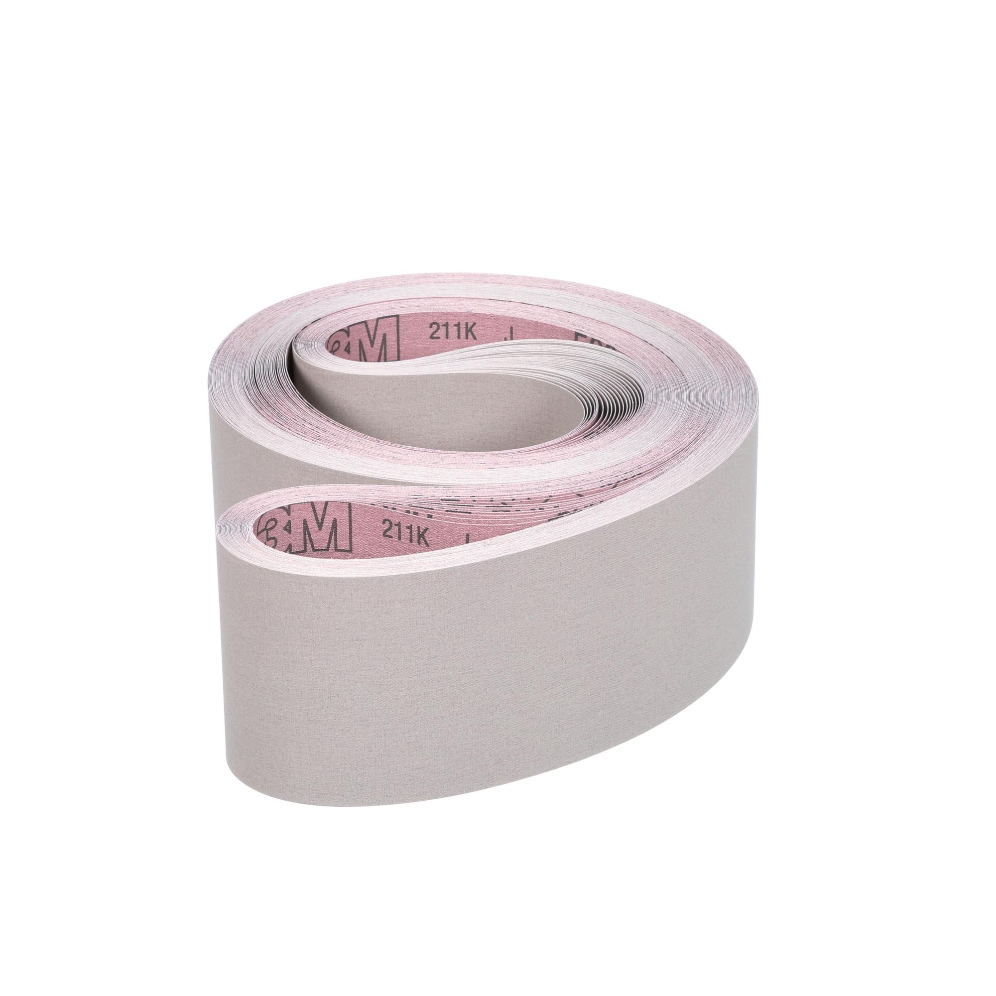 3M Cloth Belt 211K, 500 J-weight, 4 in x 84 in, Film-lok, L-flex Online Hot Sale