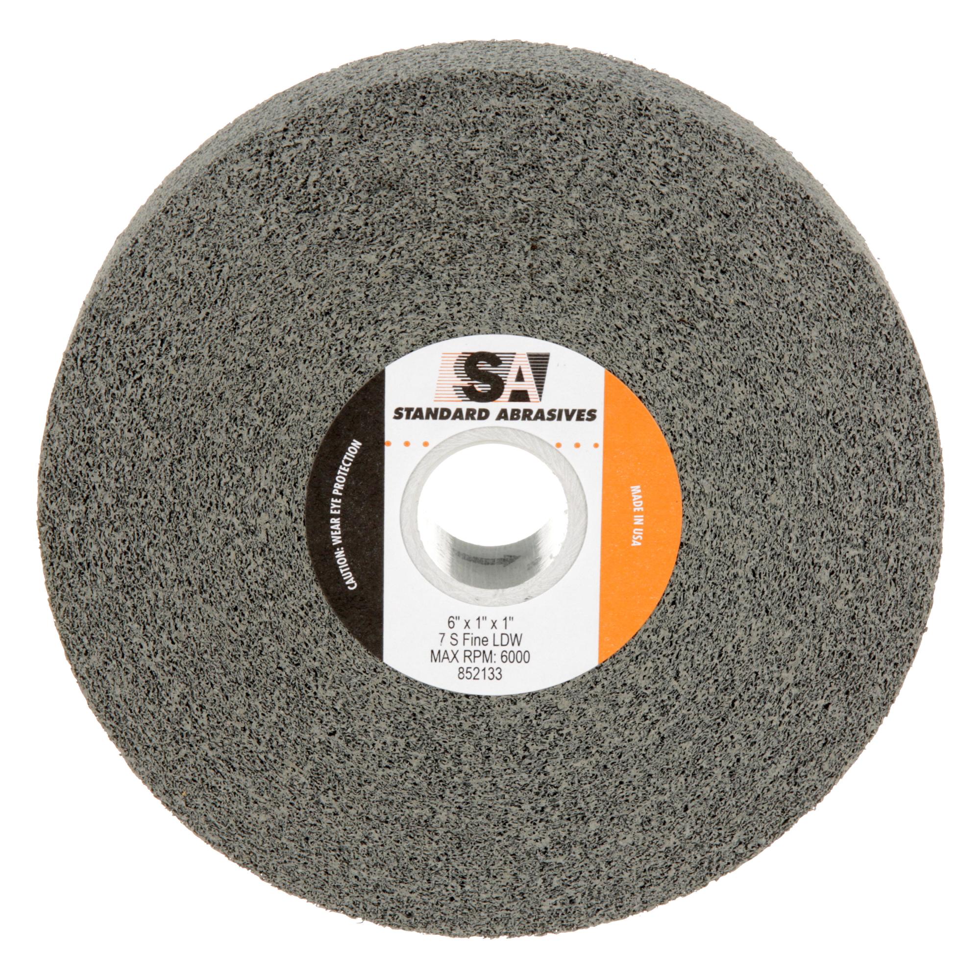 Standard Abrasives LDW Wheel 852133, 6 in x 1 in x 1 in 7S FIN Discount