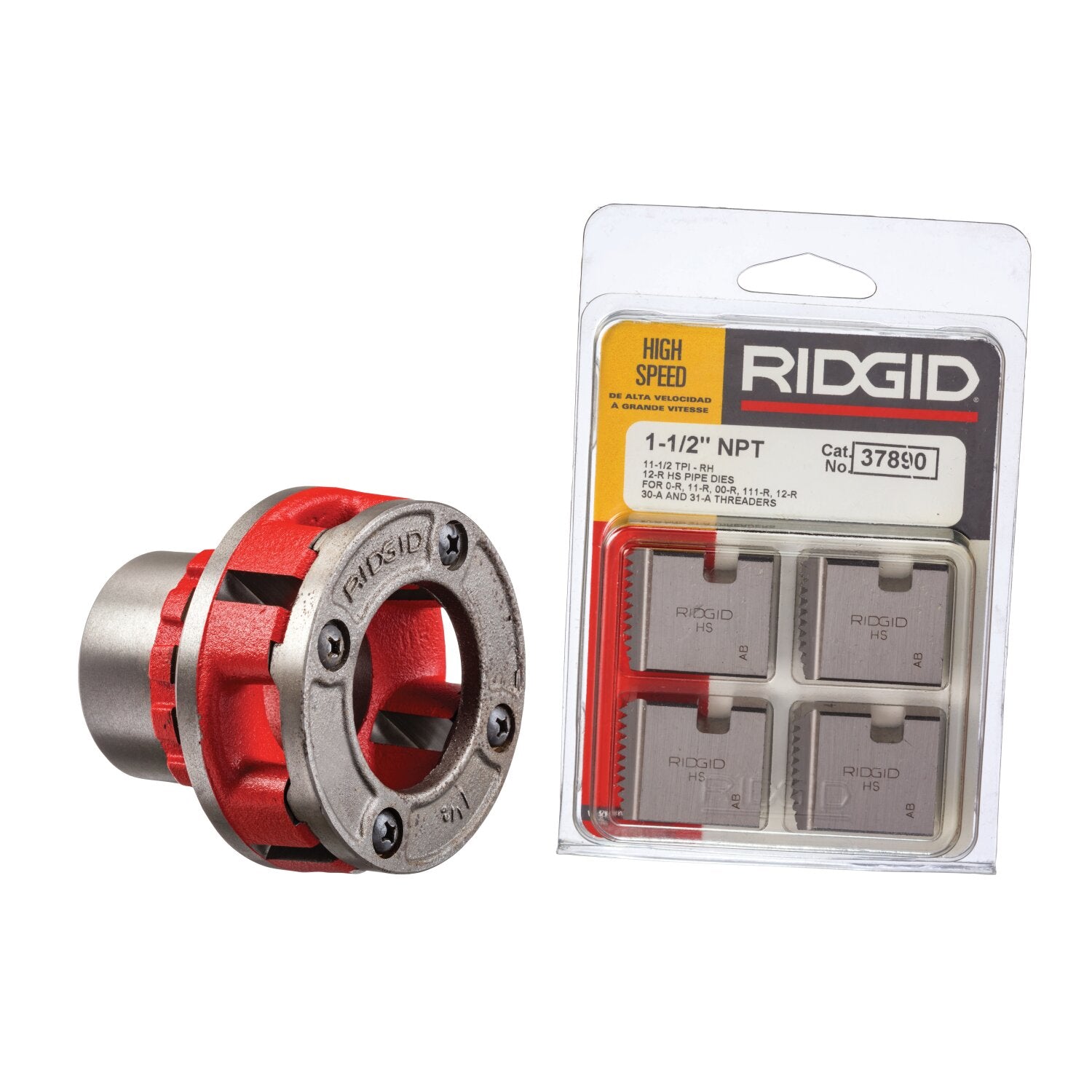 Ridgid 20928 1 1/2″ High-Speed Die Head
