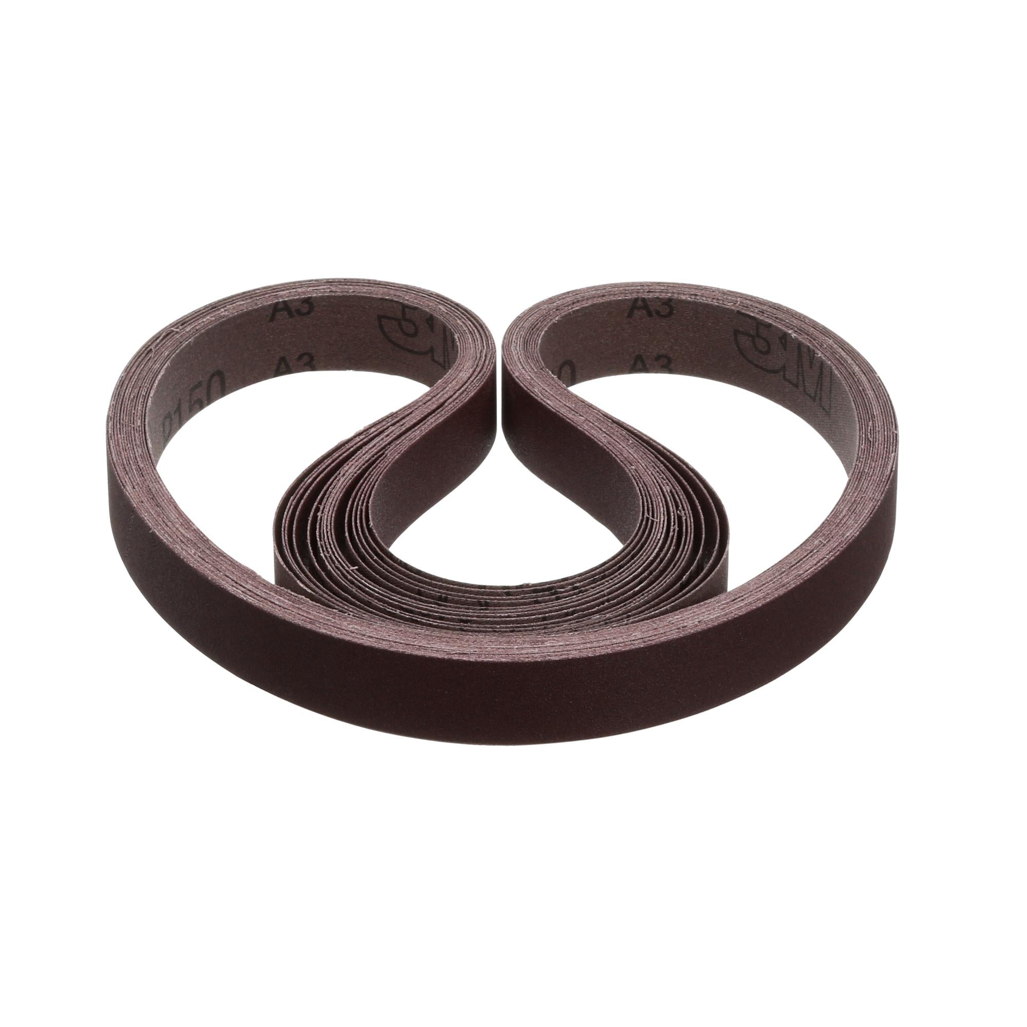 3M Cloth Belt 341D, 50 X-weight, 1-1/2 in x 60 in, Film-lok,Single-flex
