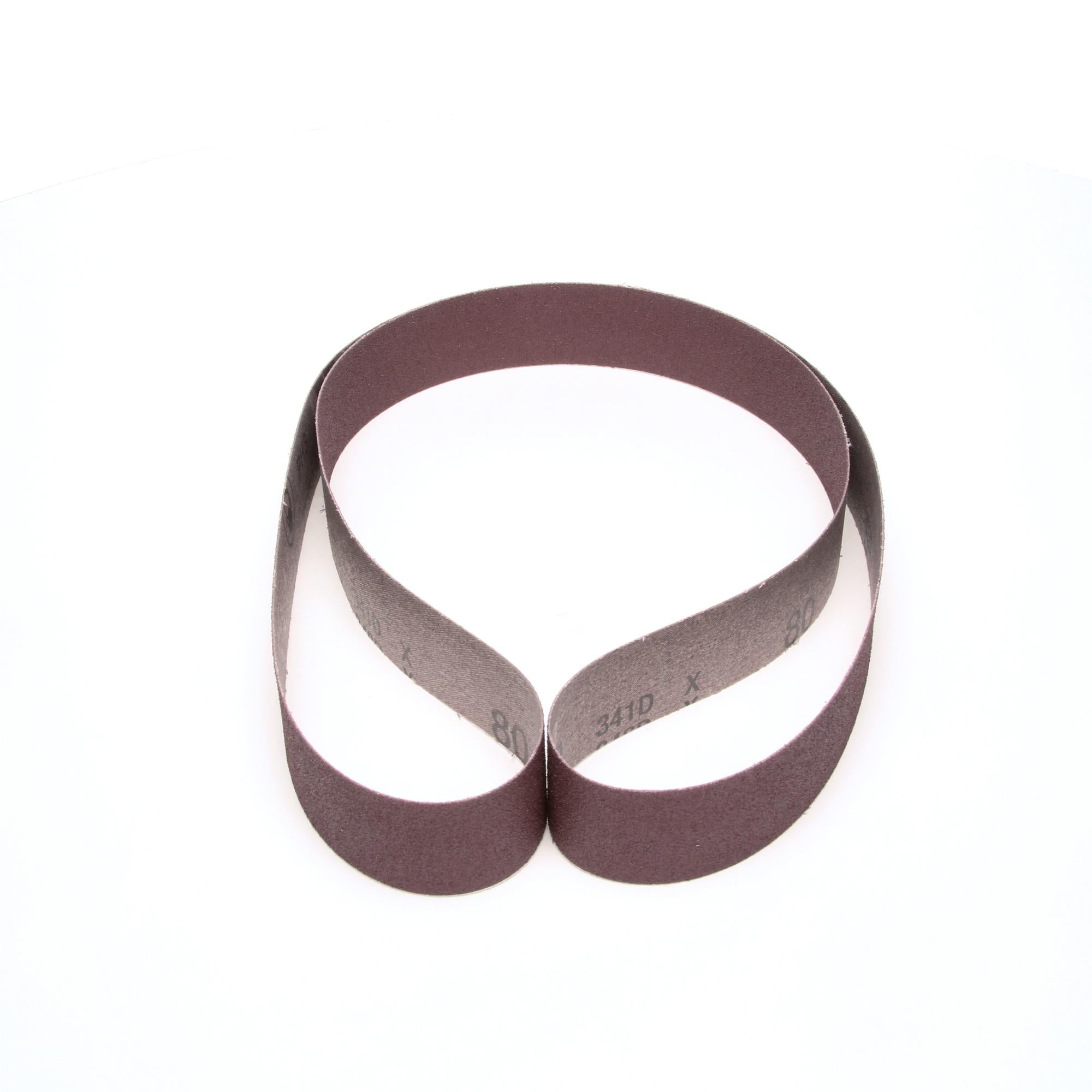 3M Cloth Belt 341D, 80 X-weight, 1-1/2 in x 60 in, Film-lok,Single-flex Hot on Sale
