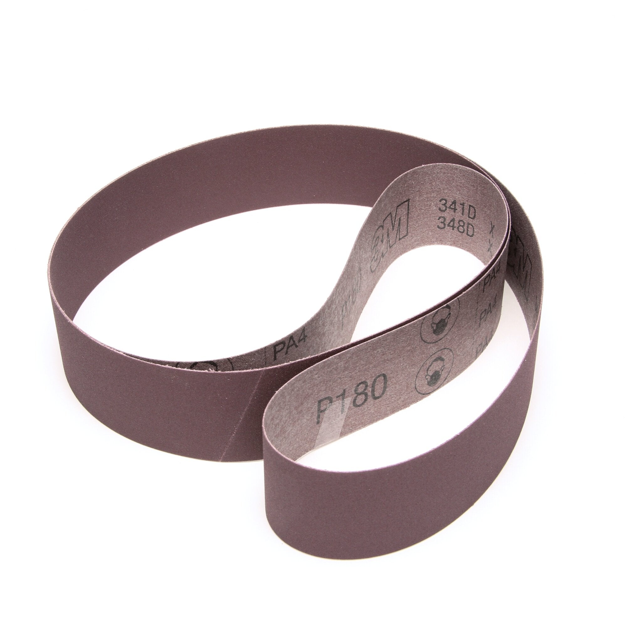3M Cloth Belt 341D, 80 X-weight, 1-1/8 in x 21-1/8 in, Lap Skived,Single-flex Online now