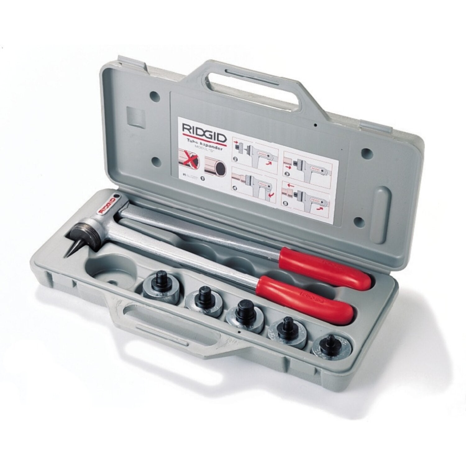 Ridgid 30032 Kit with 1/2″, 5/8″, 7/8″ Heads and Case Hot on Sale