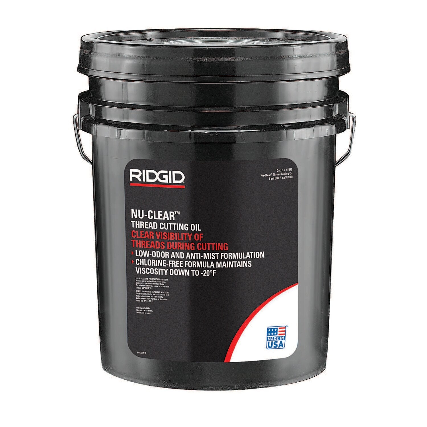 Ridgid 41575 OIL, 5 GAL NU-CLEAR THRDNG Online Sale