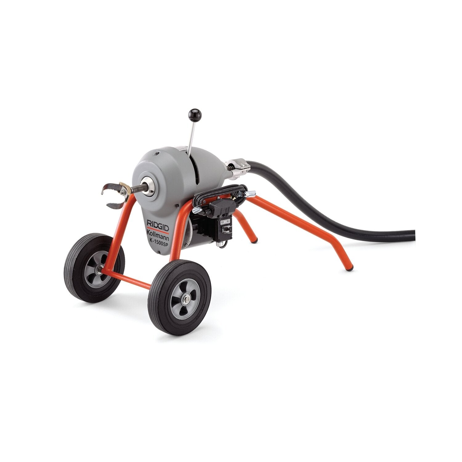Ridgid 45317 Machine with A-1 RIDIGD Drain Cleaning Mitt, A-12 Pin Key, and A-34-12 Rear Guide Hose, Plus SE Tool Kit (see below).