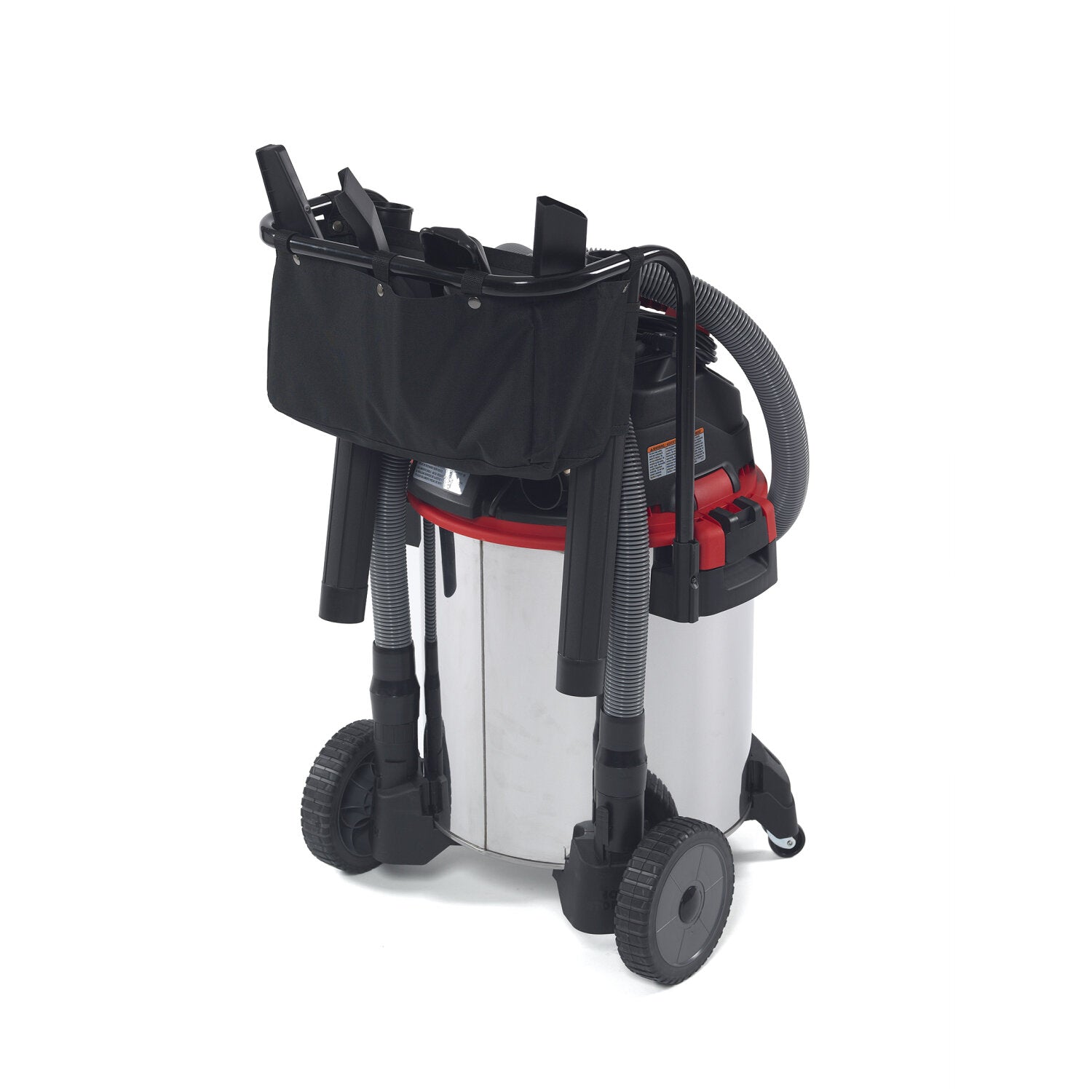 Ridgid 50353 16 Gallon Stainless Steel Wet/Dry Vac with Cart (1610RV)