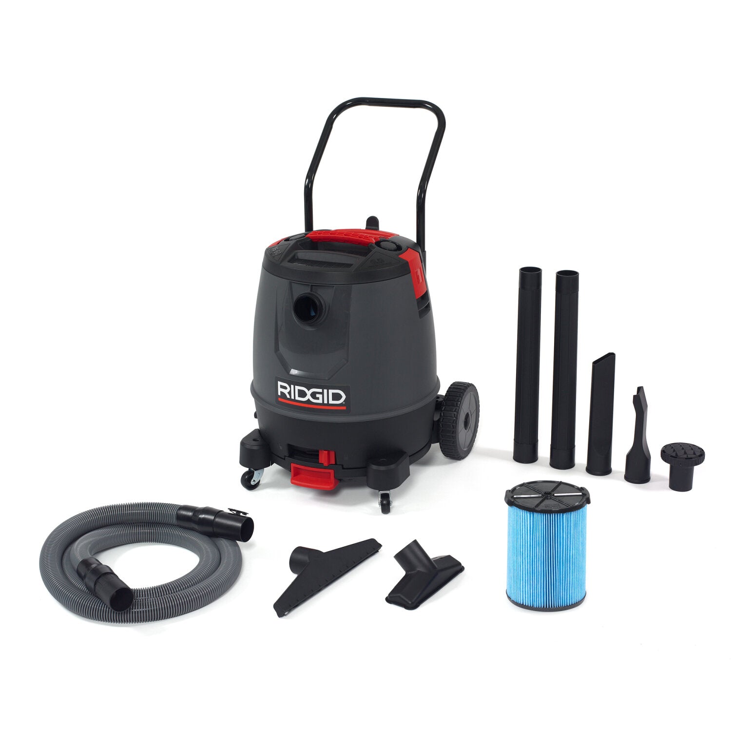Ridgid 50338 16 Gallon Motor-On-Bottom Wet/Dry Vac (1650RV)