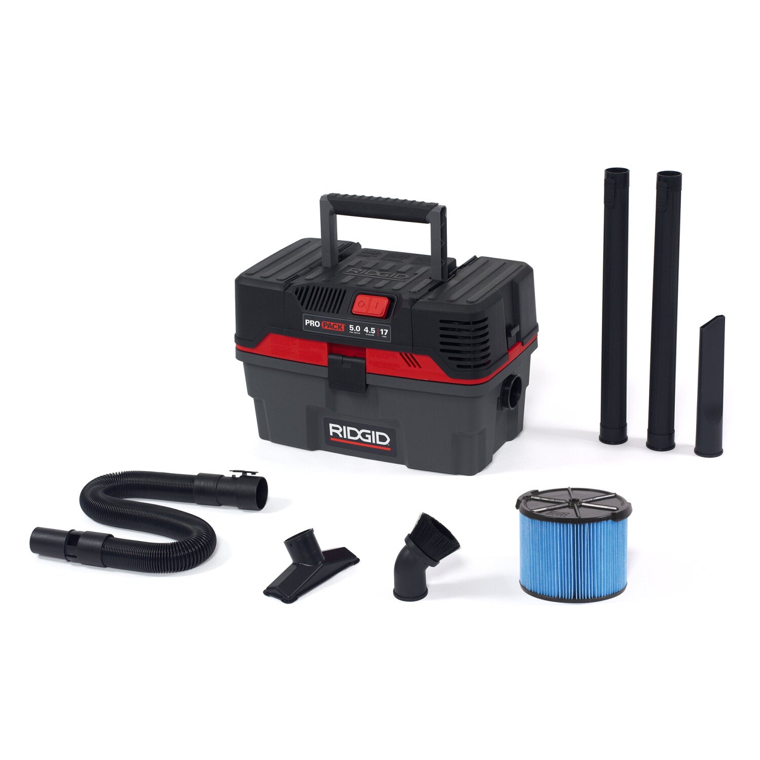 Ridgid 50318 4.5 Gallon ProPack Wet/Dry Vac (4500RV) Online now