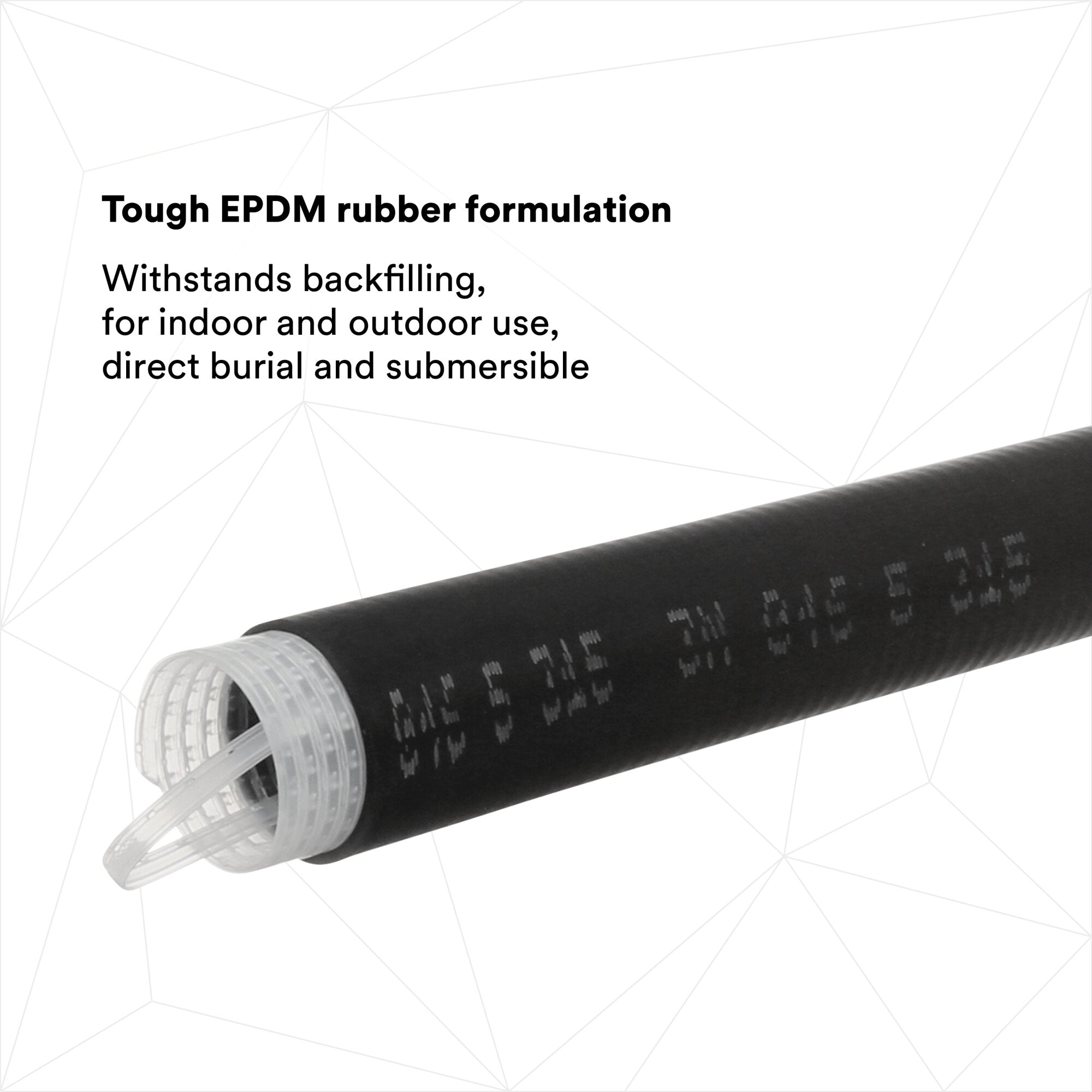 3M Cold Shrink Insulator 8427-16, Tape/Wire/UniShield® Shielding, 1 kV,Standard Hot on Sale