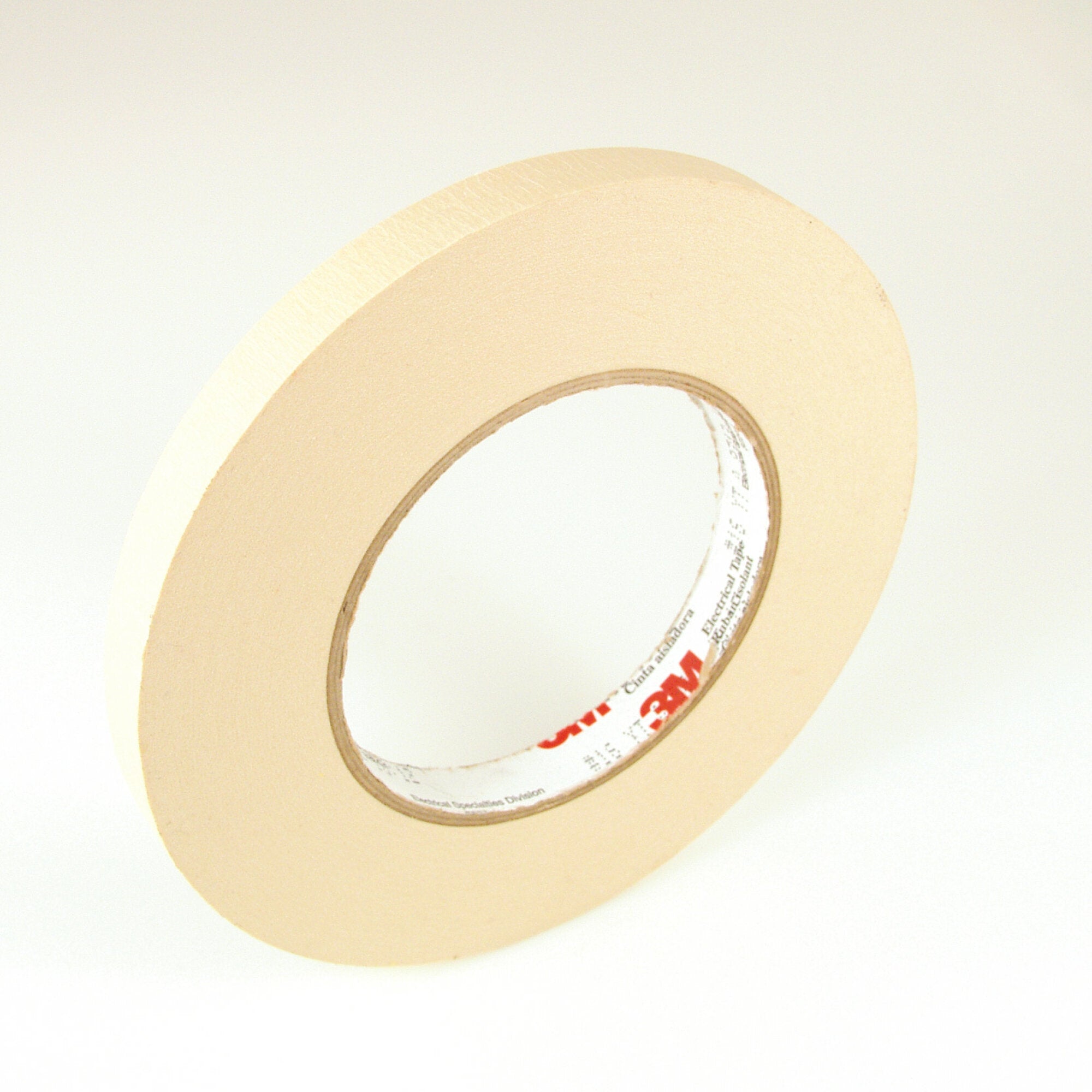 3M Crepe Paper Electrical Tape 16, 23-1/4 in x 60 yd, 3″ Paper Core,Log Roll