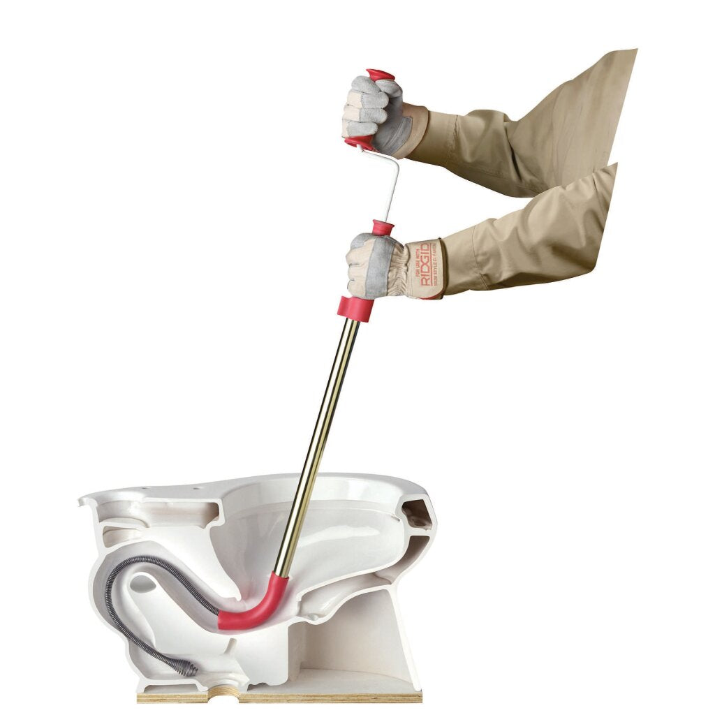 Ridgid 59787 3′ (1 m) Toilet Auger with Bulb Head Fashion
