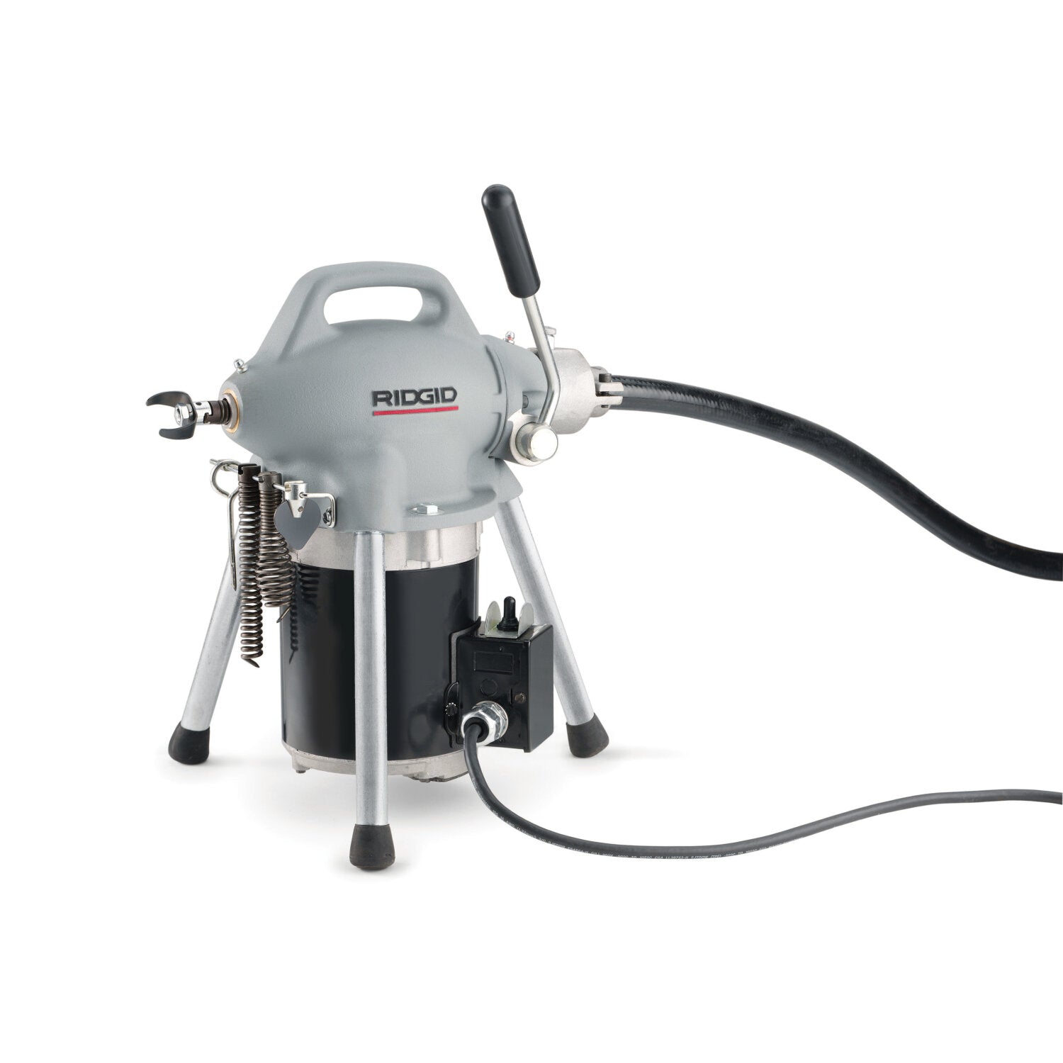 Ridgid 59000 K-50 Machine, with A-17-A Adapter, A-17-B Adapter, A-30 Cable Kit