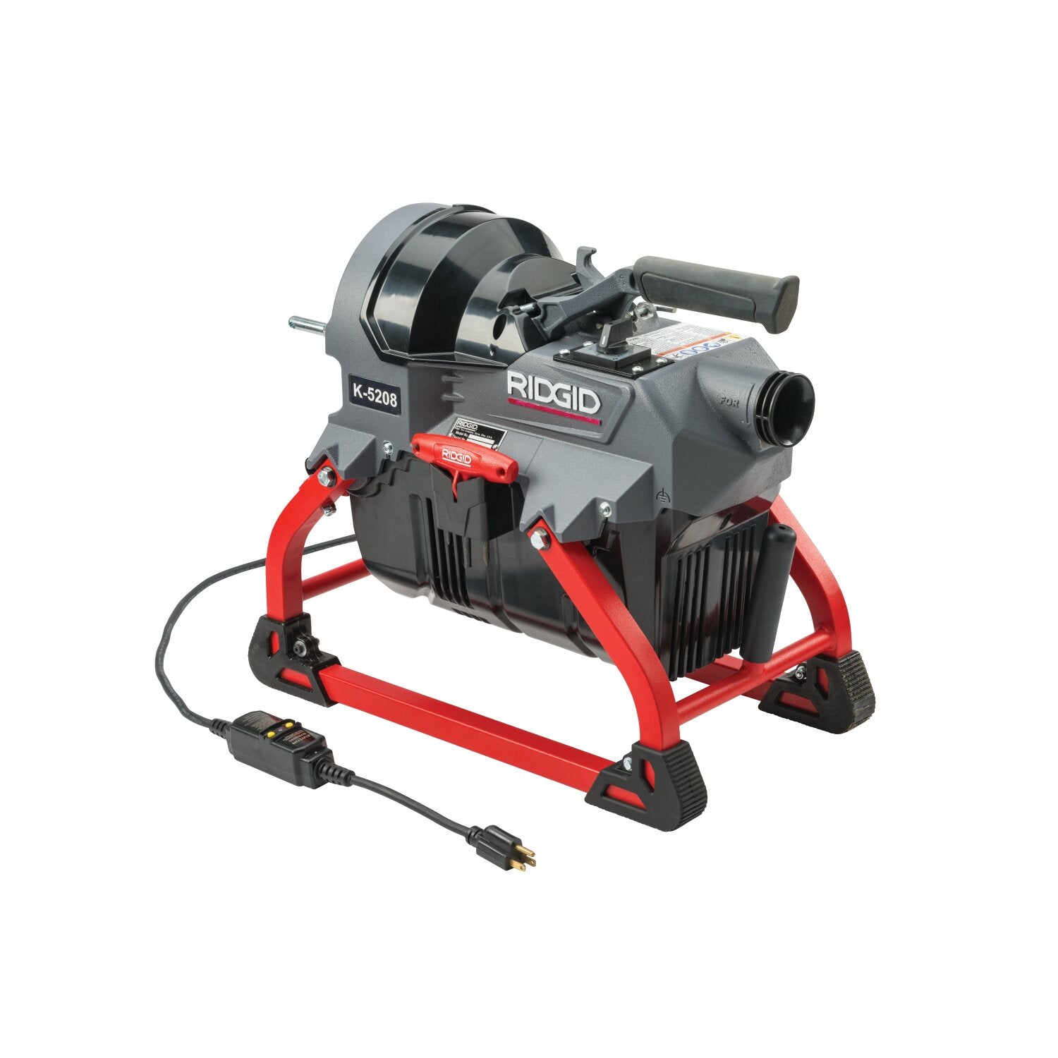 Ridgid 62378 K-5208, 115V 60Hz Machine with guide hose, qty: 7 C-11 cables, qty: 2 A-8 wire baskets, and toolbox (w/cutters) kit Online Sale